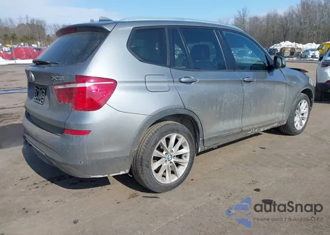 2015 BMW X3 xDrive28I из США, поврежденный, VIN 5UXWX9C57F0D61012